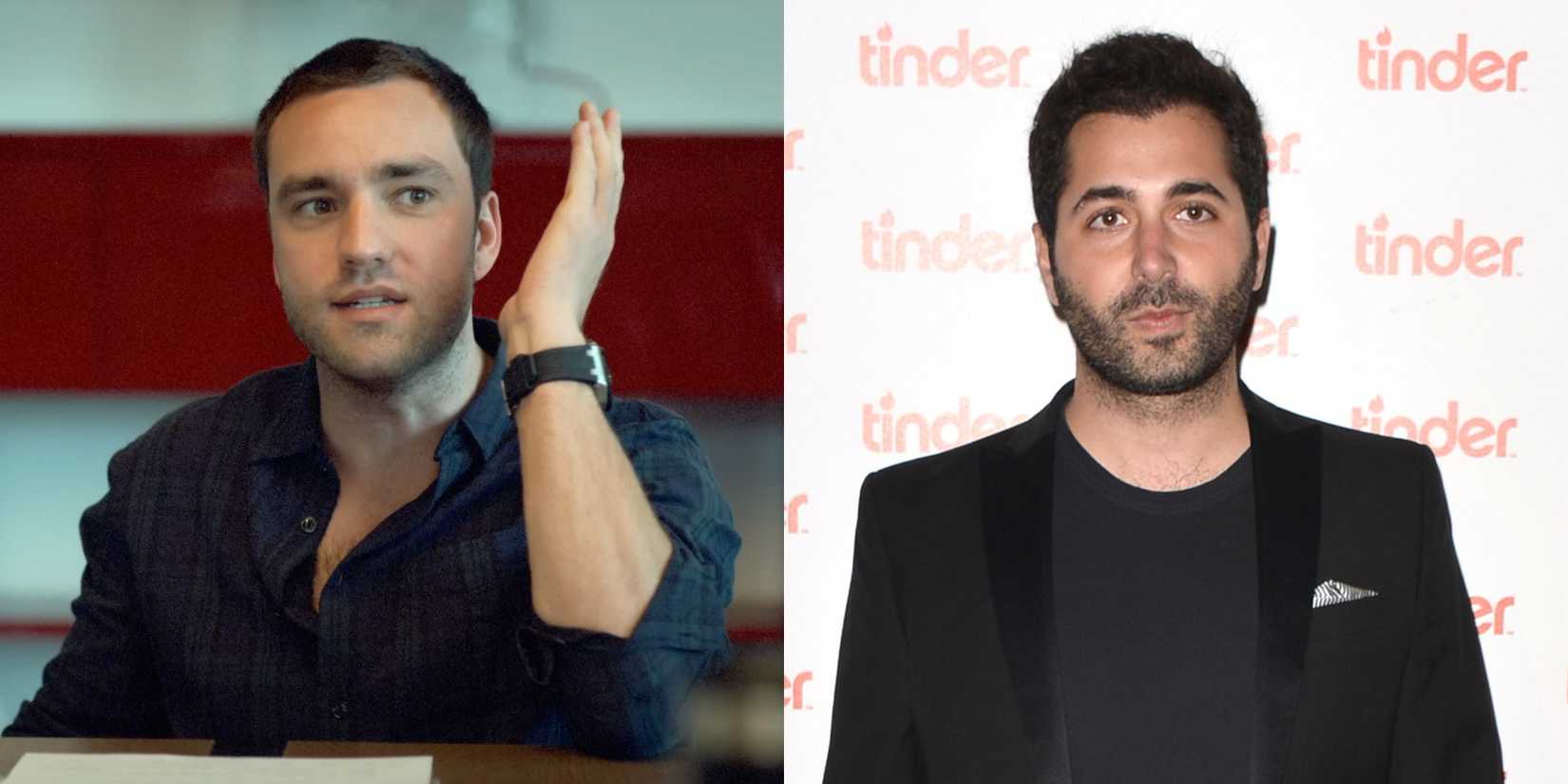 Jackson White in Swiped and Justin Mateen comparison