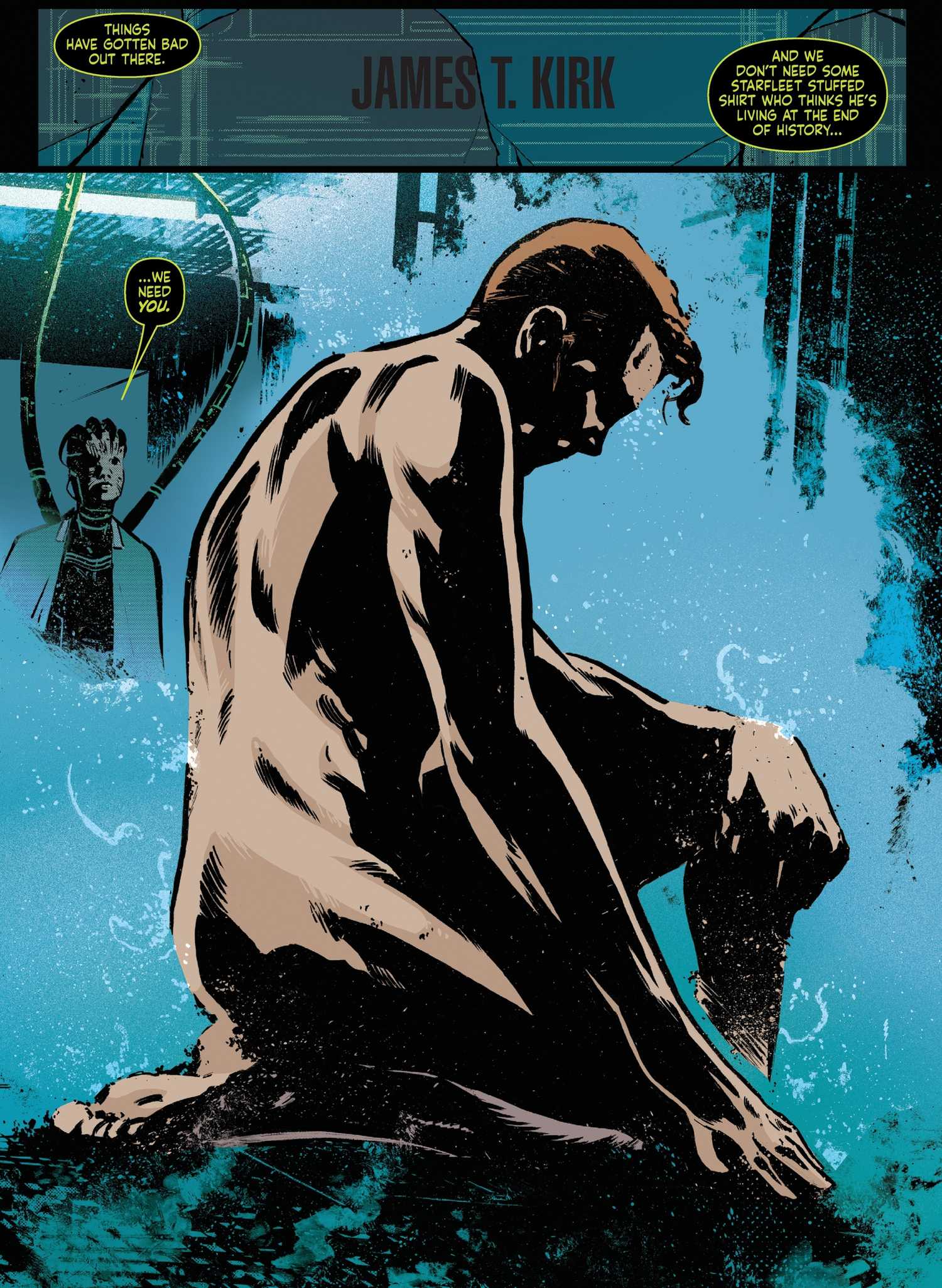 James Kirk Returns in Star Trek The Last Starship #1