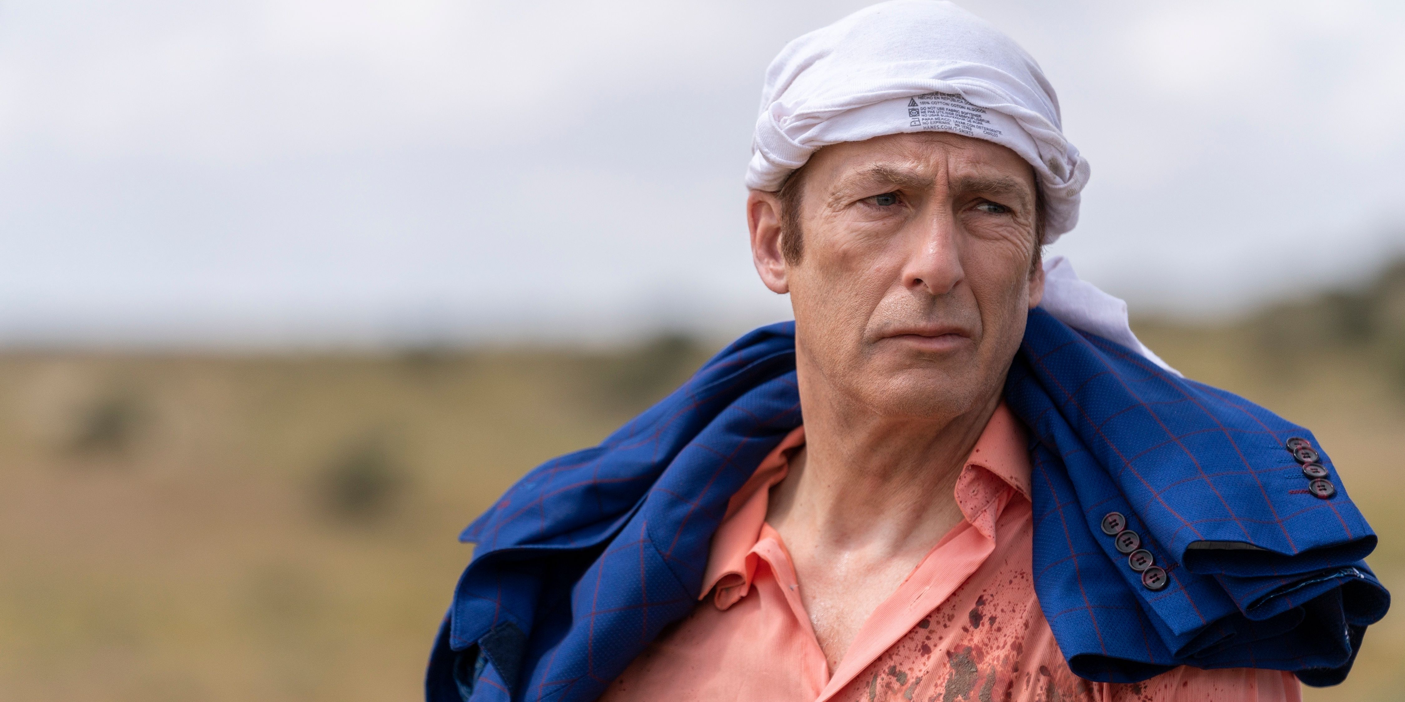 Jimmy McGill no deserto em Better Call Saul