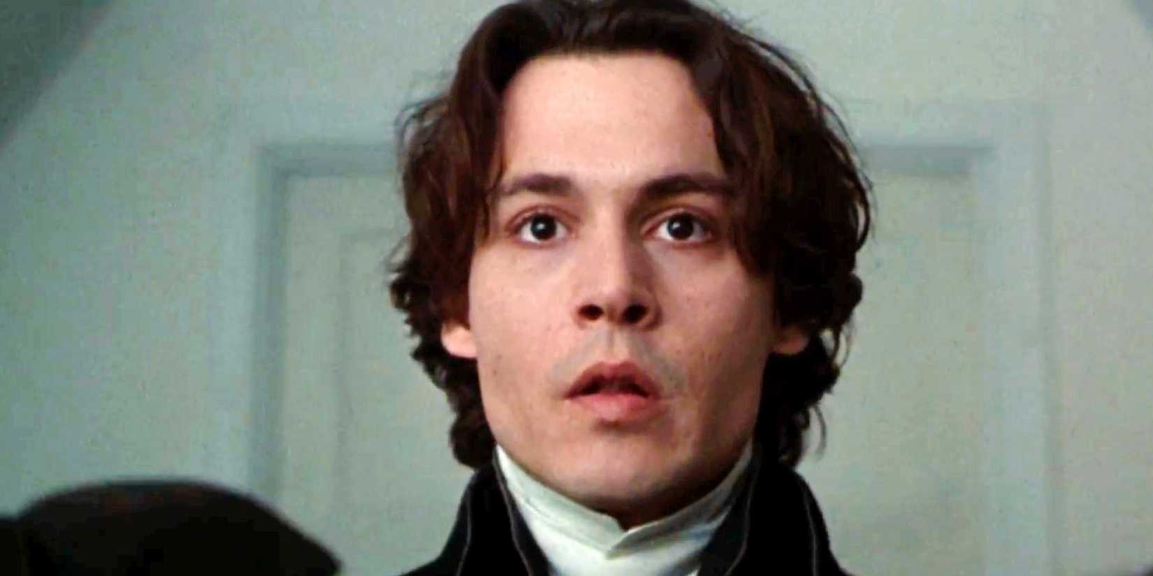 Johnny Depp as Ichabod Crane in Tim Burton's Sleepy Hollow