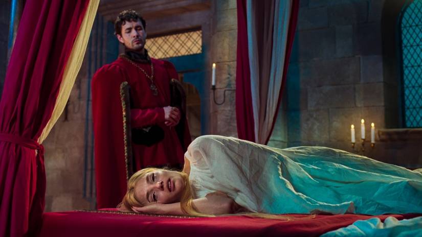 Jonah Hauer-King and Kristine Froseth in The Face Of Horror