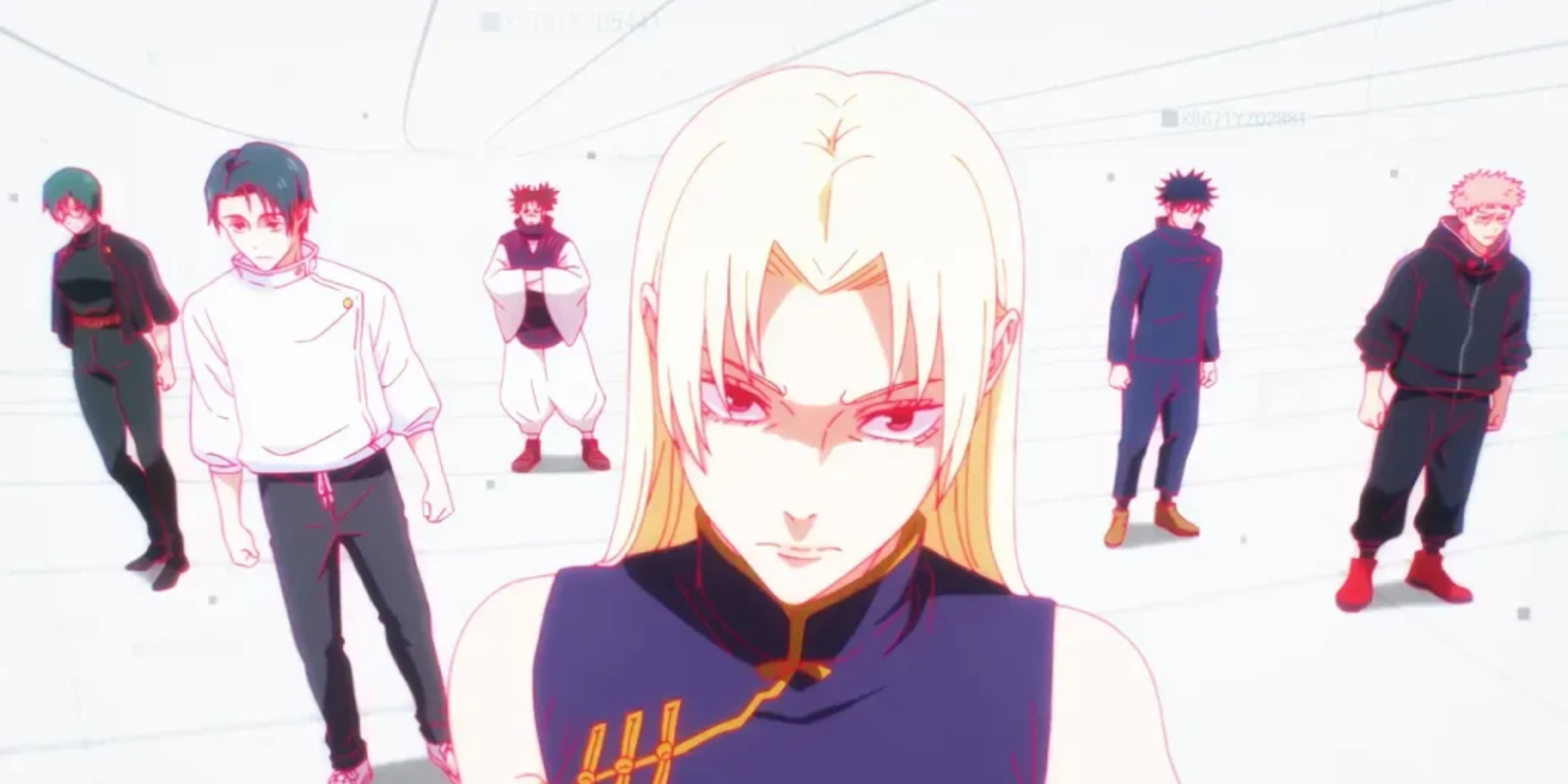 Jujutsu Kaisen Temporada 3 anime em destaque - elenco de personagens -1