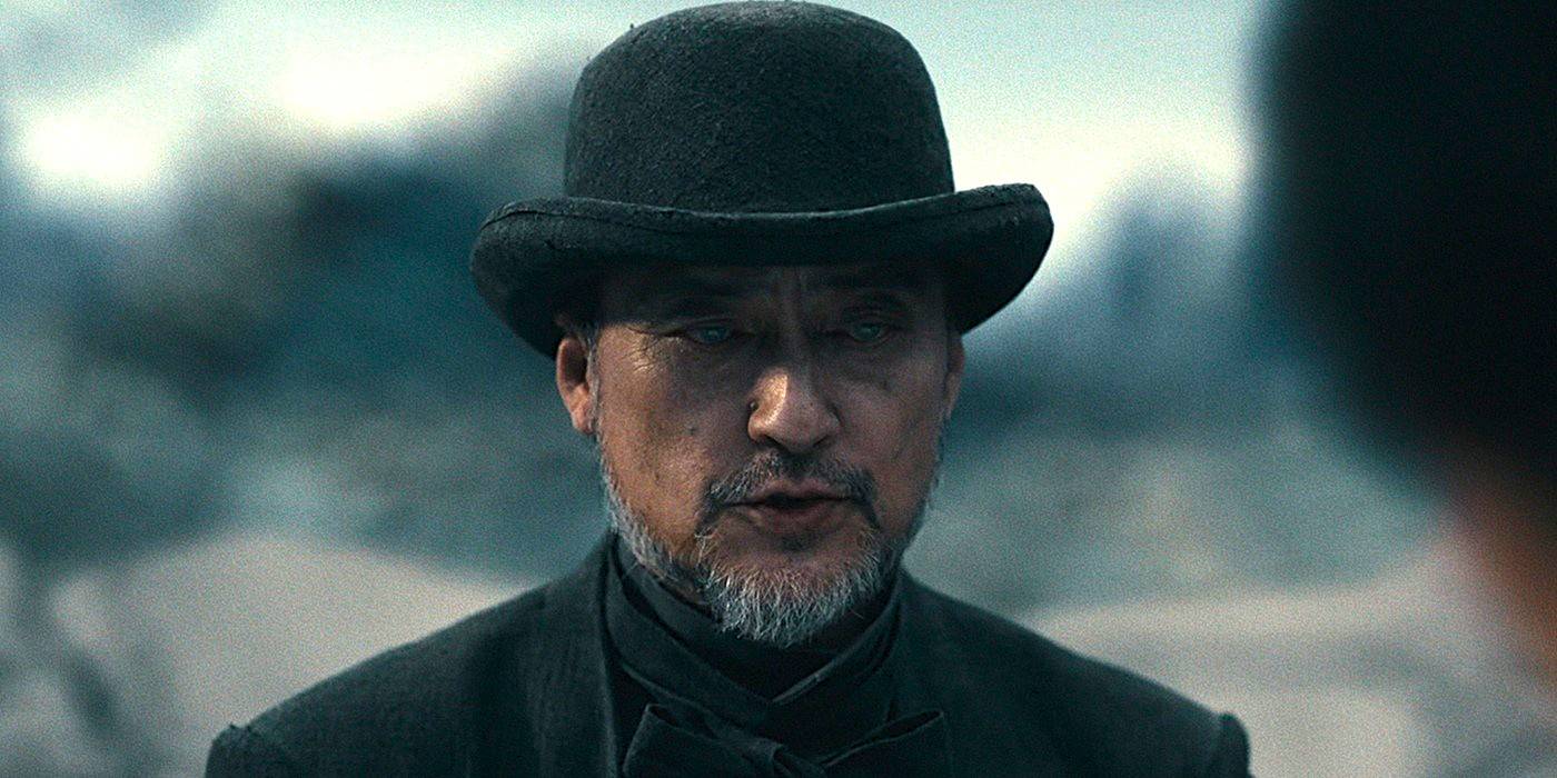 Ken Watanabe as The Borderlands' Guard in Alice in Borderland