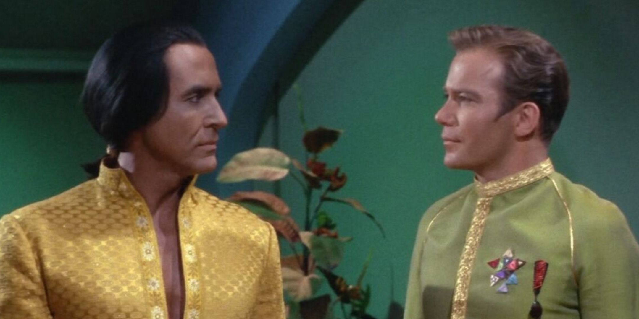 Khan and Kirk in Space Seed