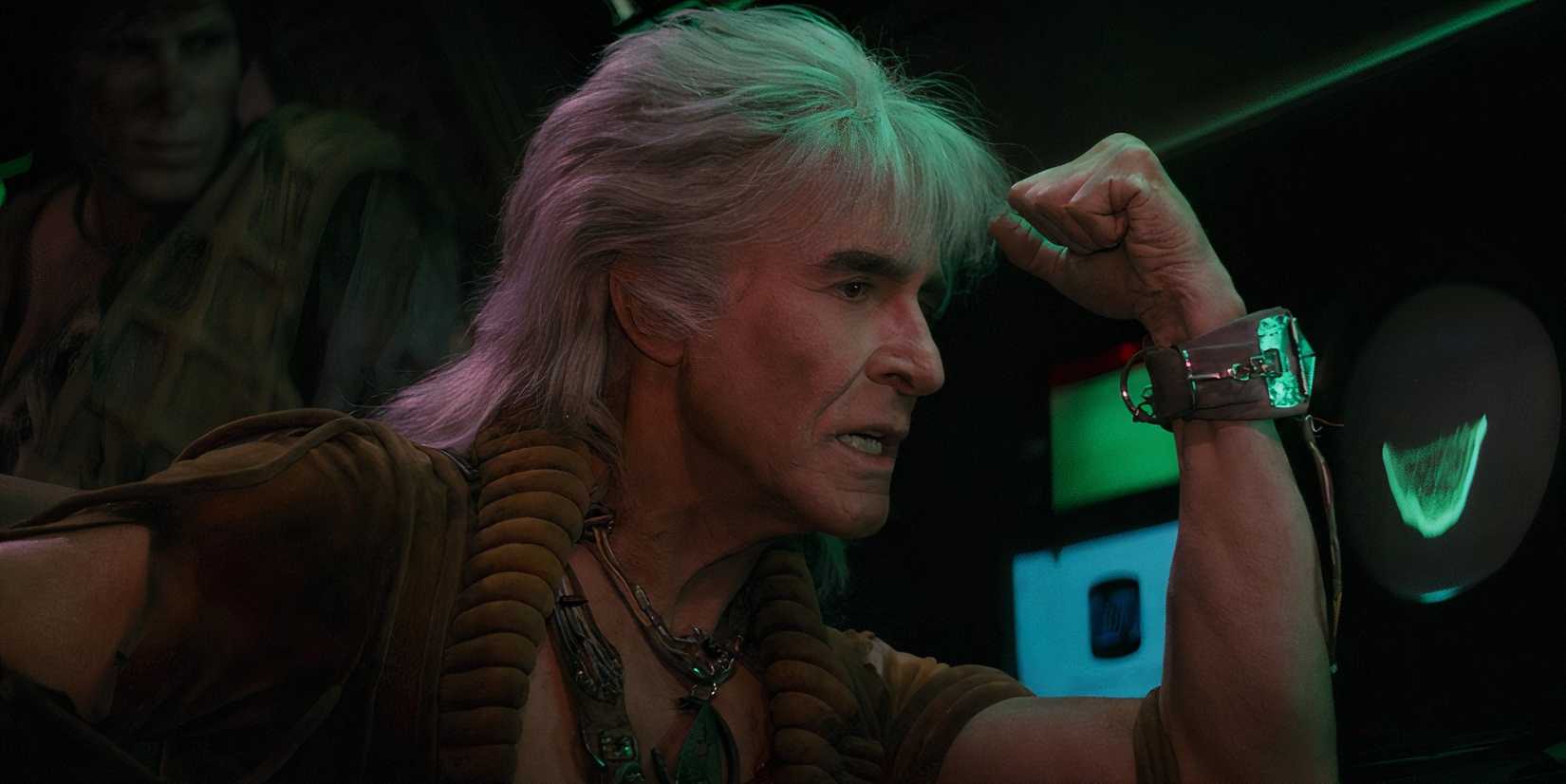 Khan frustrated in Star Trek