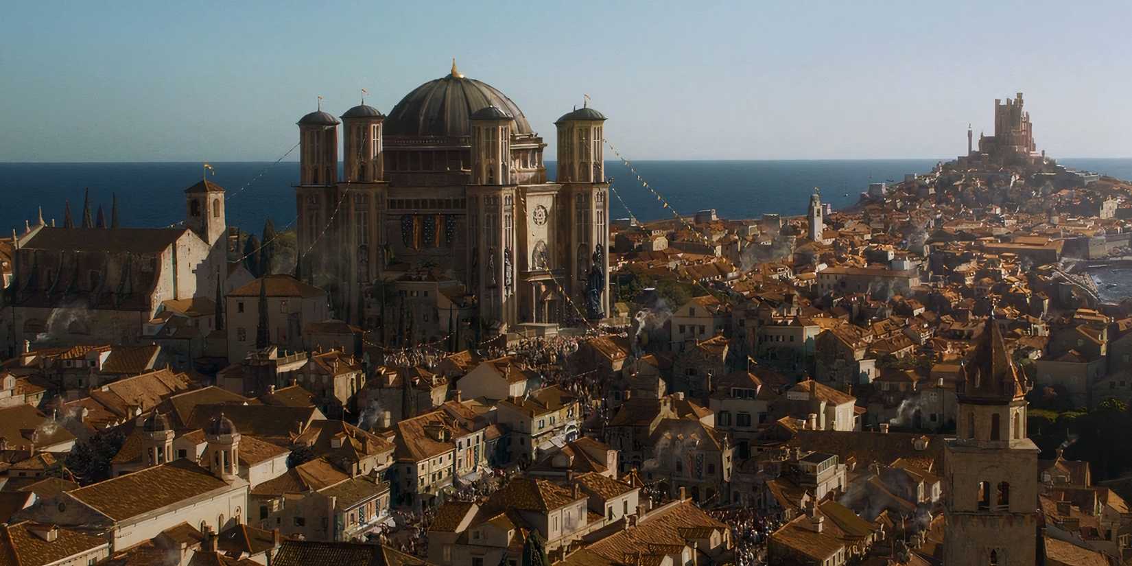 Kings atterrissant dans Game of Thrones