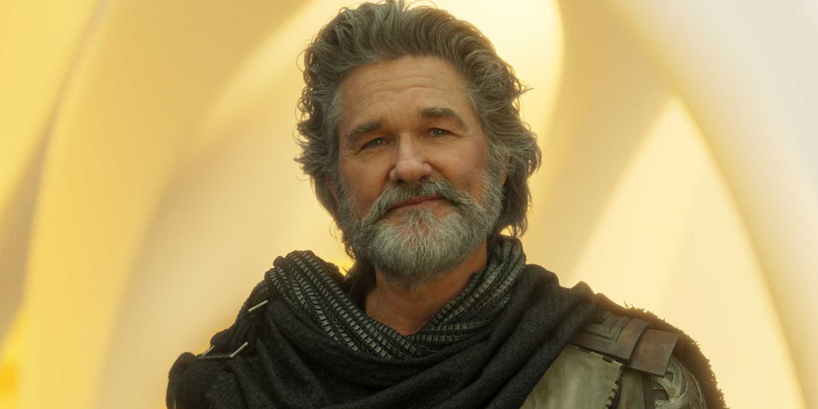 Kurt Russell em Guardiões da Galáxia