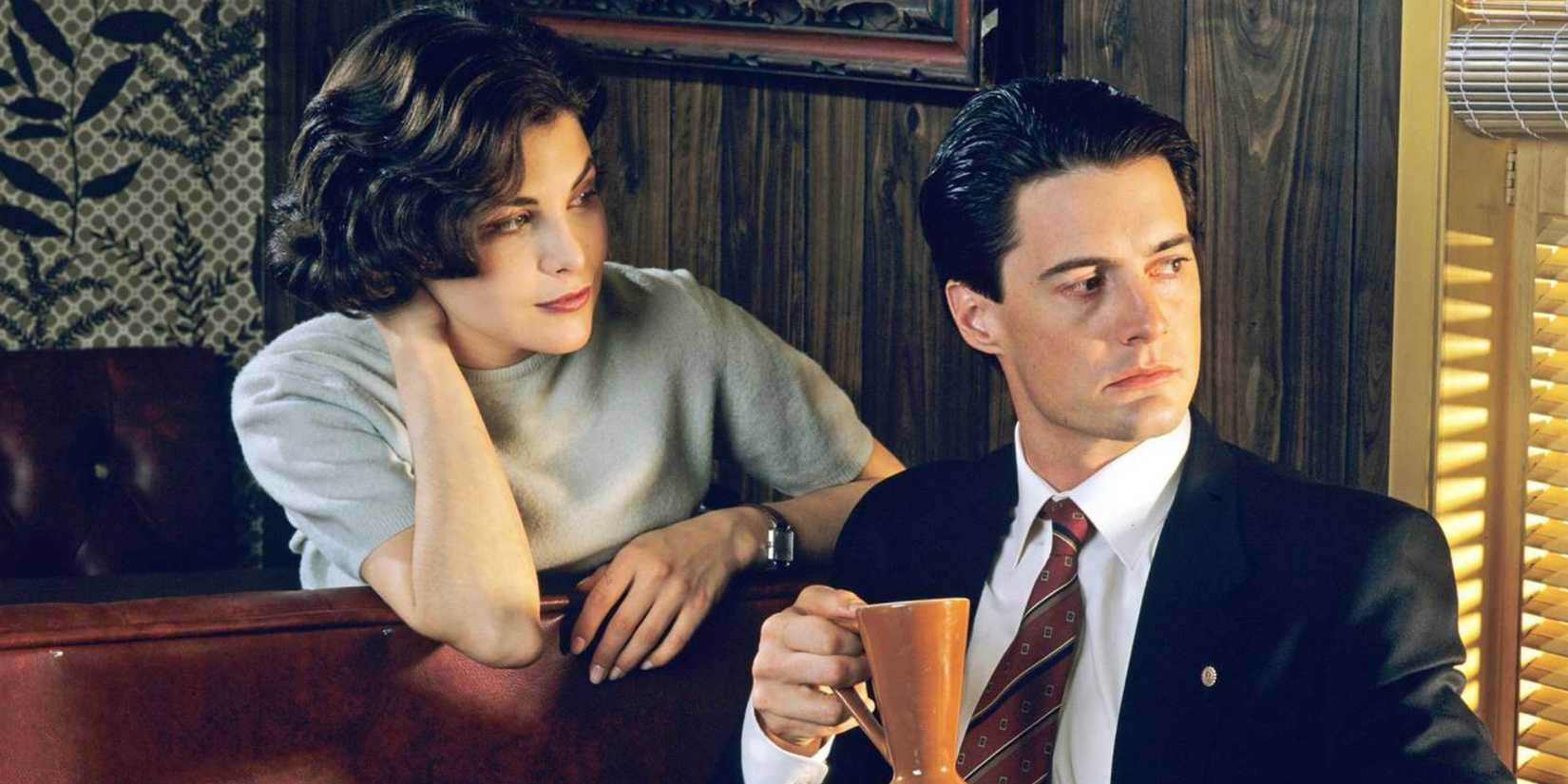 Kyle MacLachan et Sheriills dans Twin Peaks.