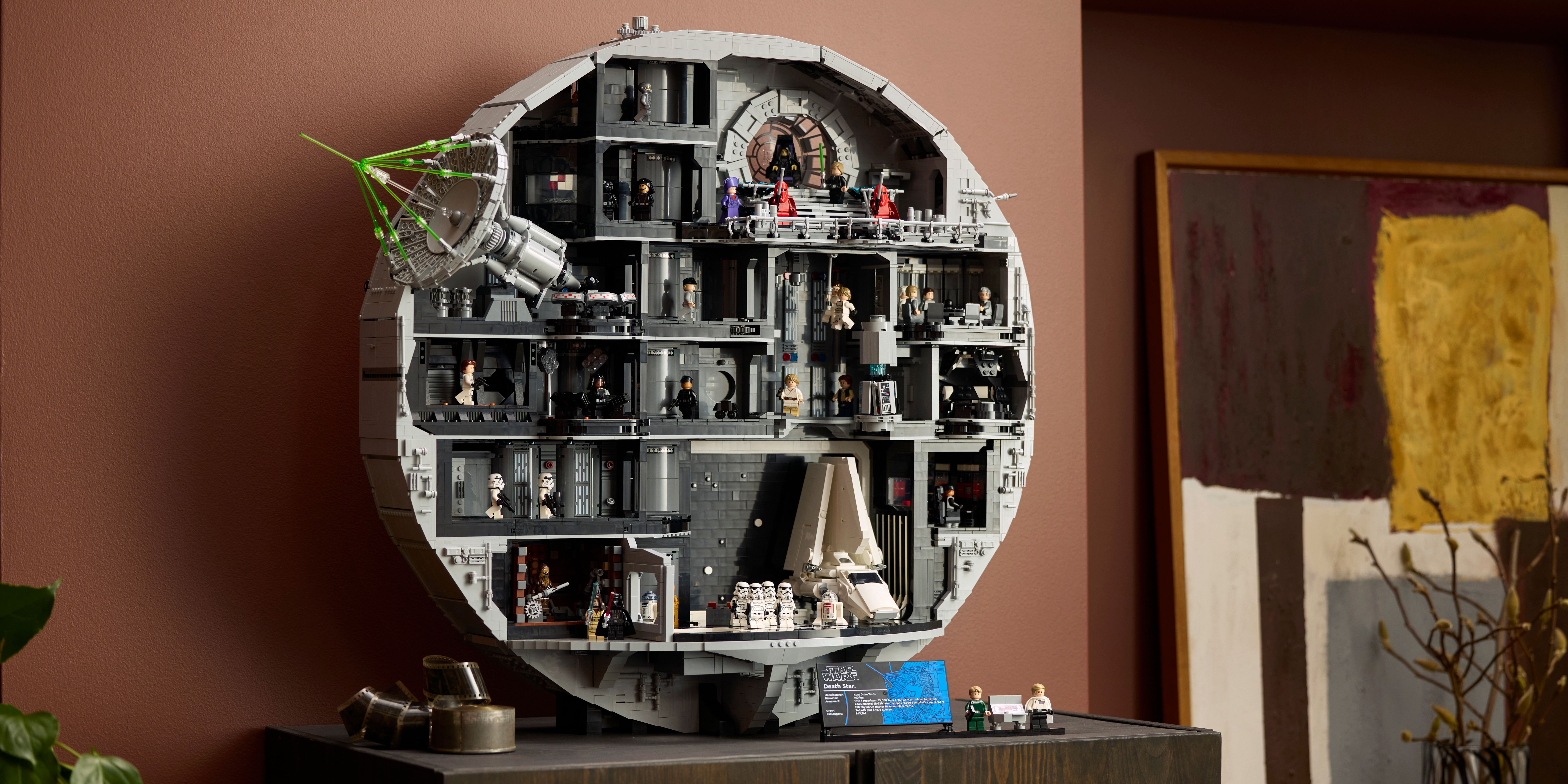 LEGO Death Star 9,023-Piece Set: Largest Star Wars Model Ever Released