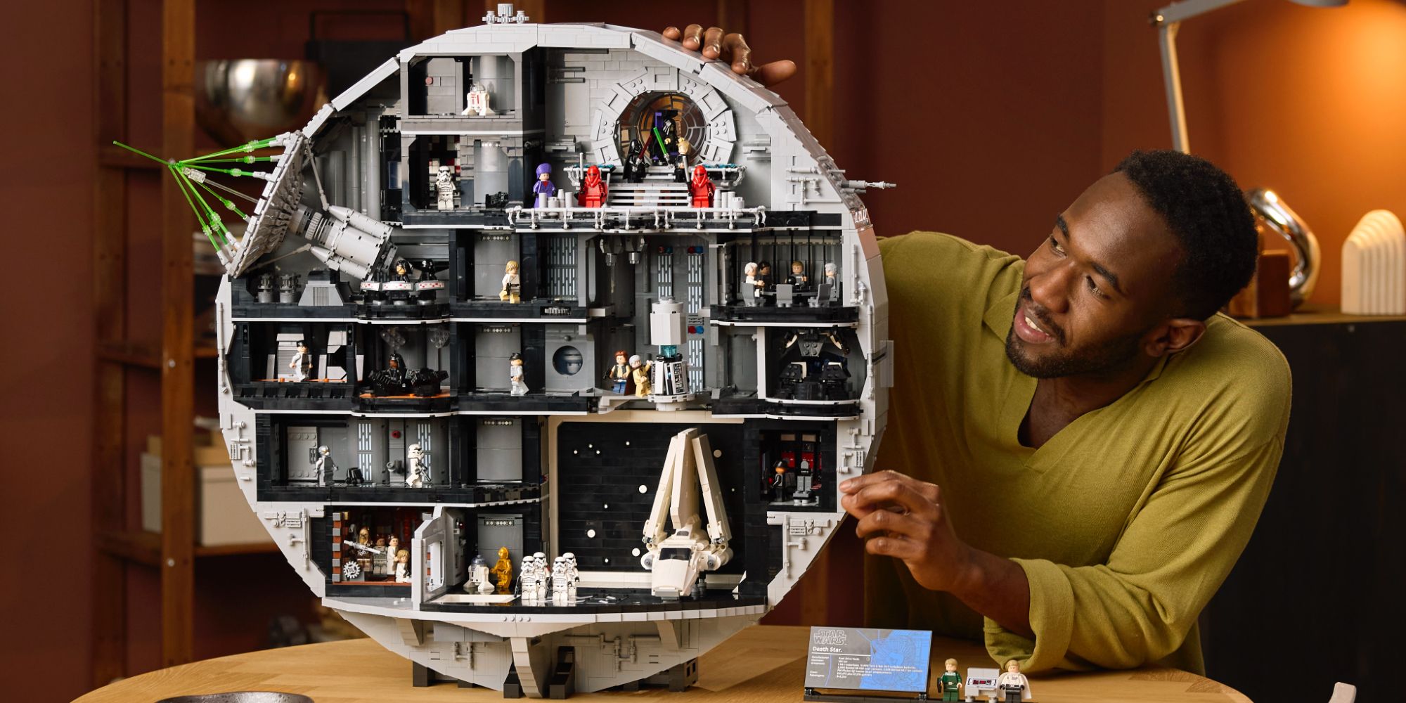 LEGO Death Star Set Custom Upgrade - Star Wars $1000 Set Improved