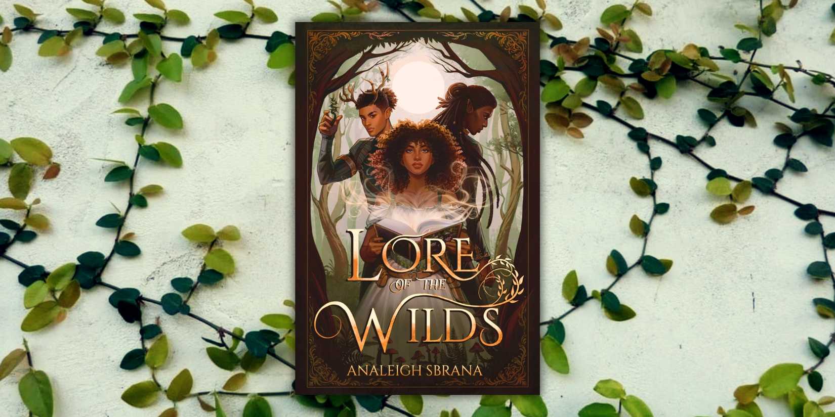 The cover of Lore Of The Wilds over a wall of vines