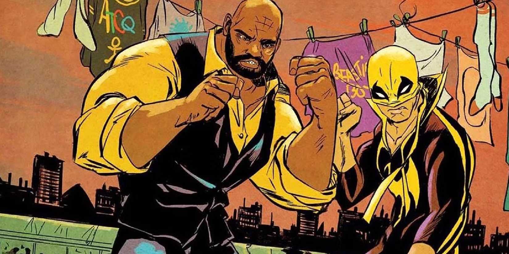 Luke Cage e Iron Man como heróis para alugar