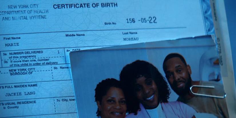 Marie birth certificate in Gen V