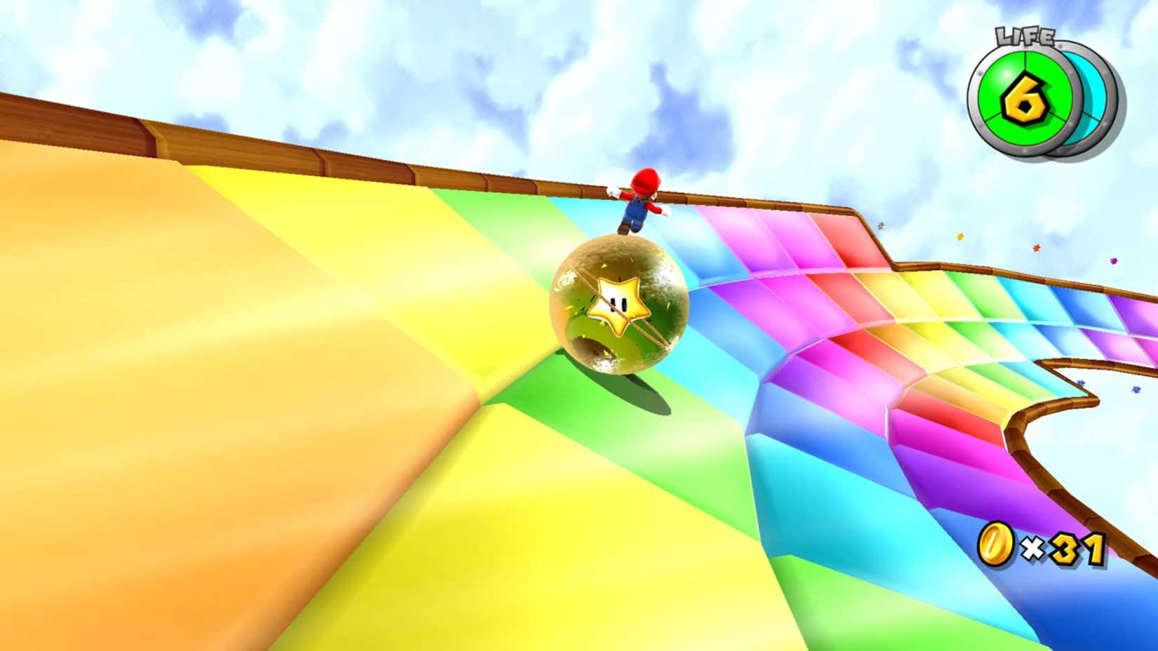 Mario Galaxy On A Ball