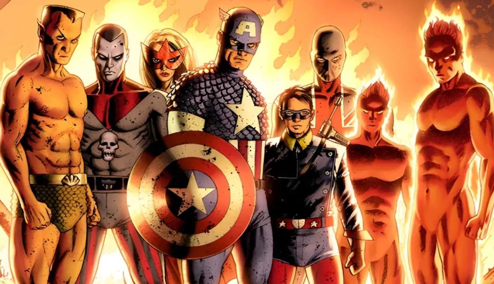 Marvel heróis os invasores