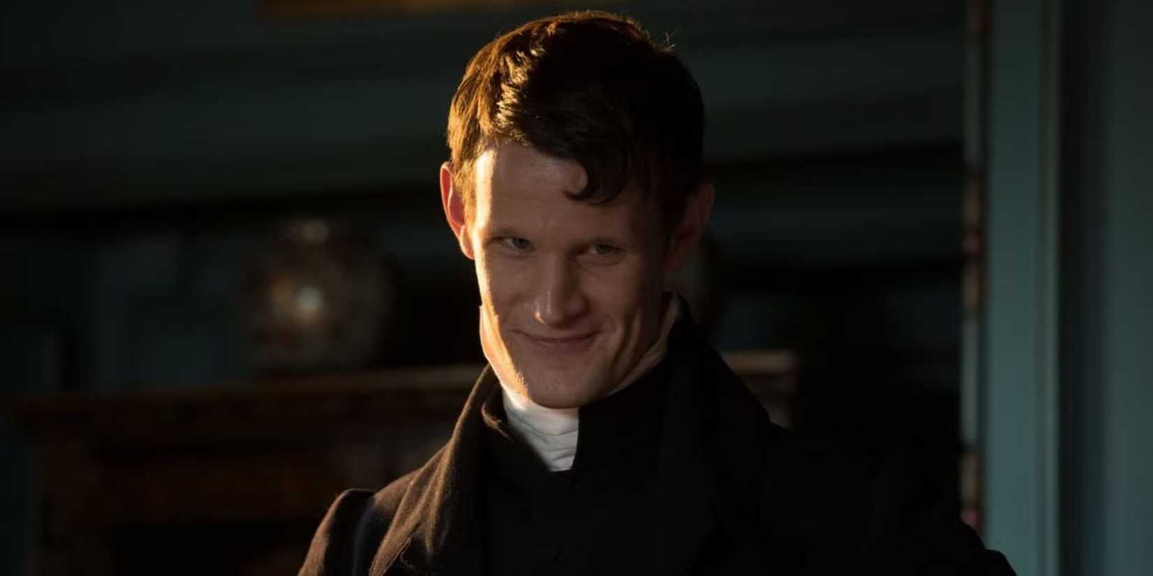 Matt Smith as Mr Collins in Pride and Prejudice and Zombies