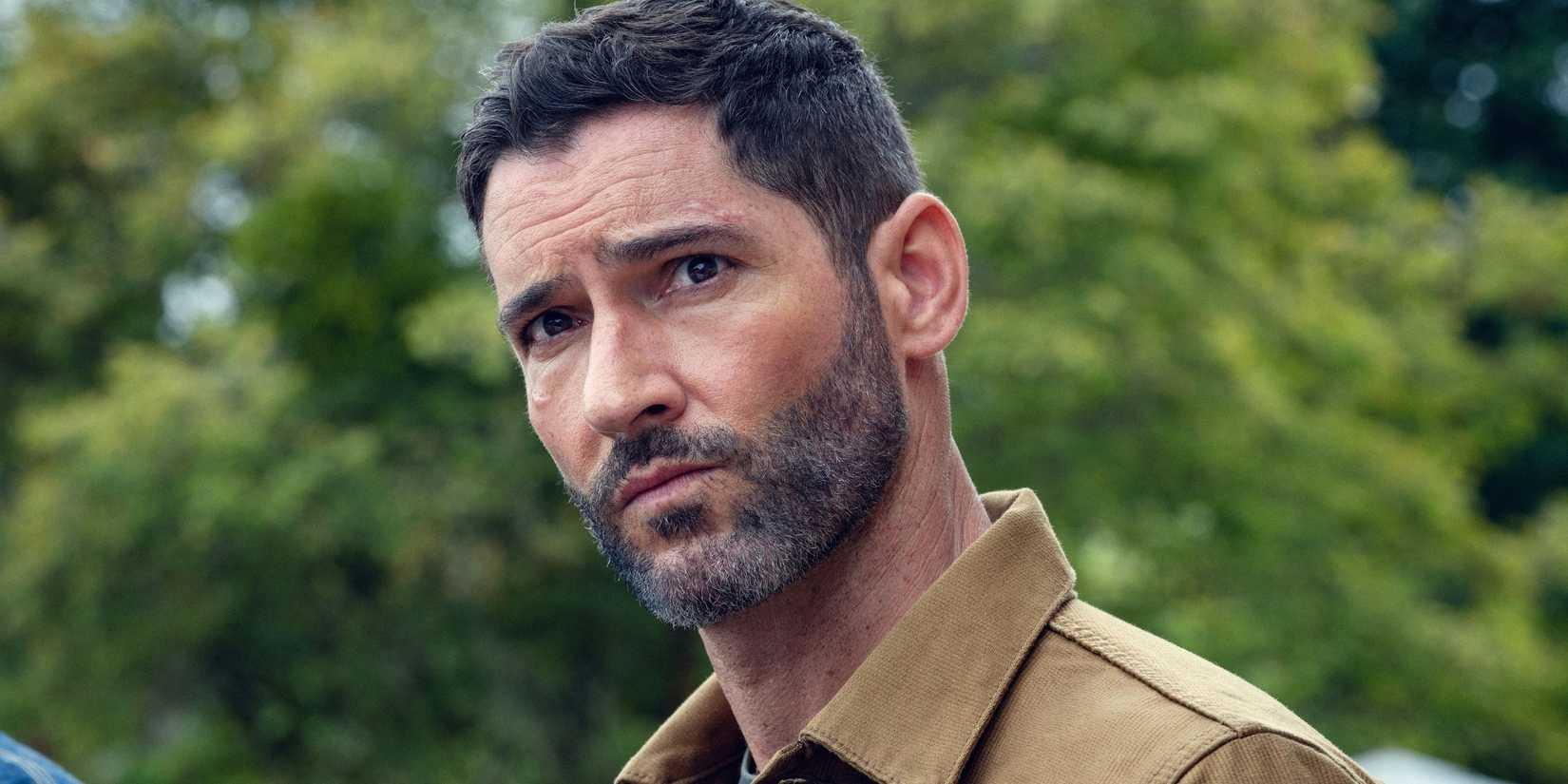 Tom Ellis looking ahead in The Thursday Murder Club