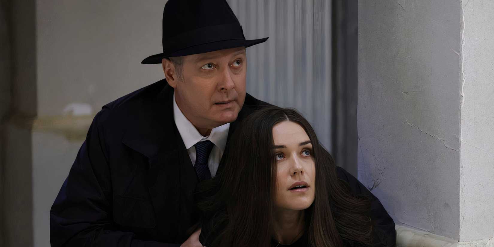 Megan Boone e James Spader em A Lista Negra