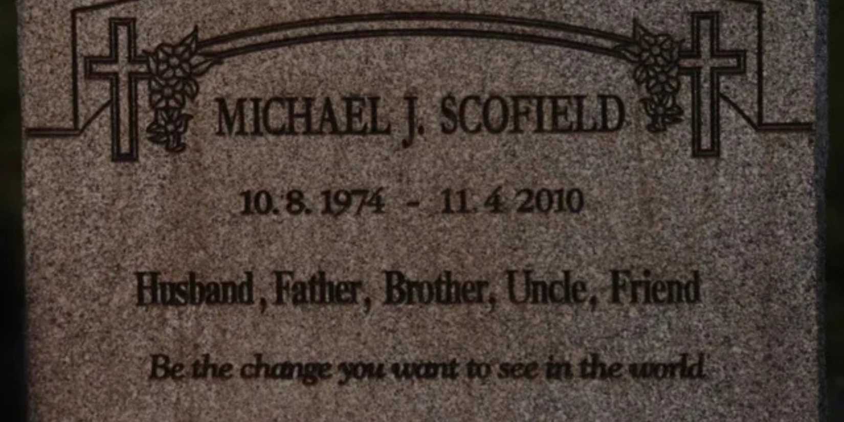 Michael's grave in Prison Break The Final Break