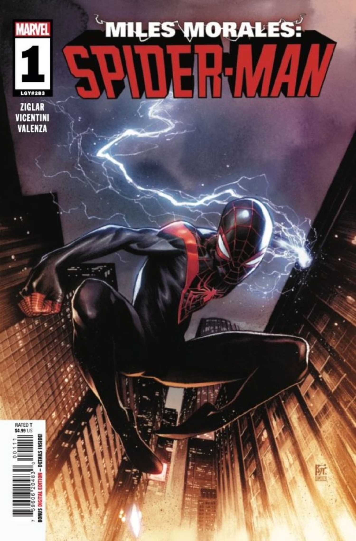Miles Morales Spider-Man #1 main cover