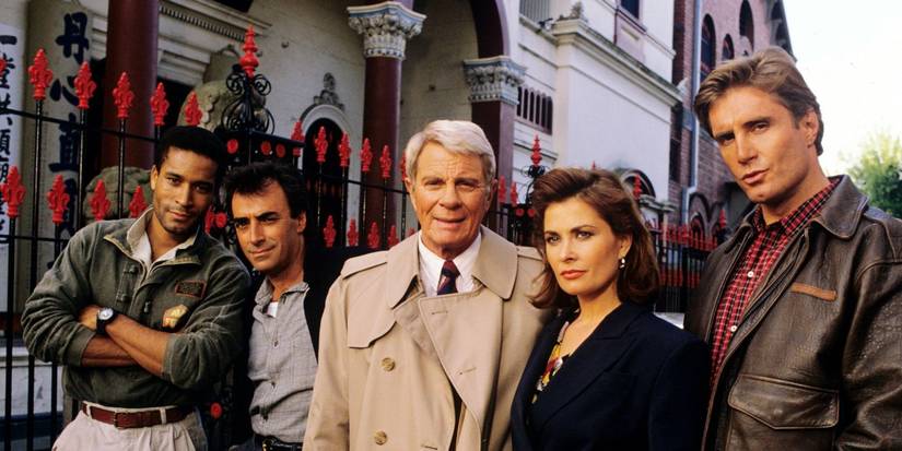 The cast of Mission Impossible