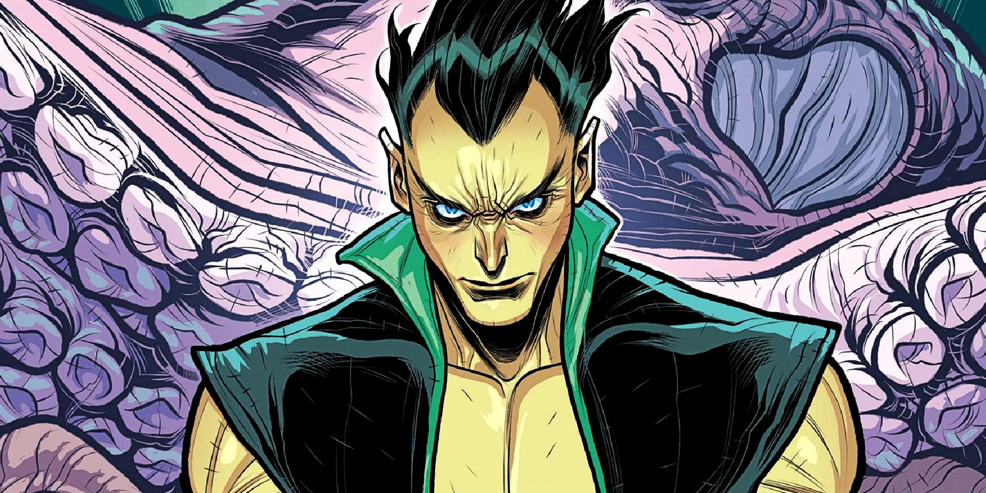 Namor davanti a un calamaro gigante