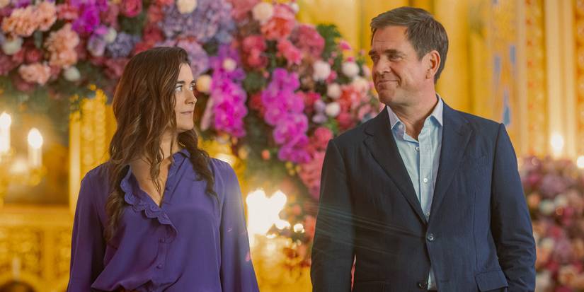 Ziva (Cote de Pablo) and Tony (Michael Weatherly) smile at one another in NCIS: Tony & Ziva Episode 4 