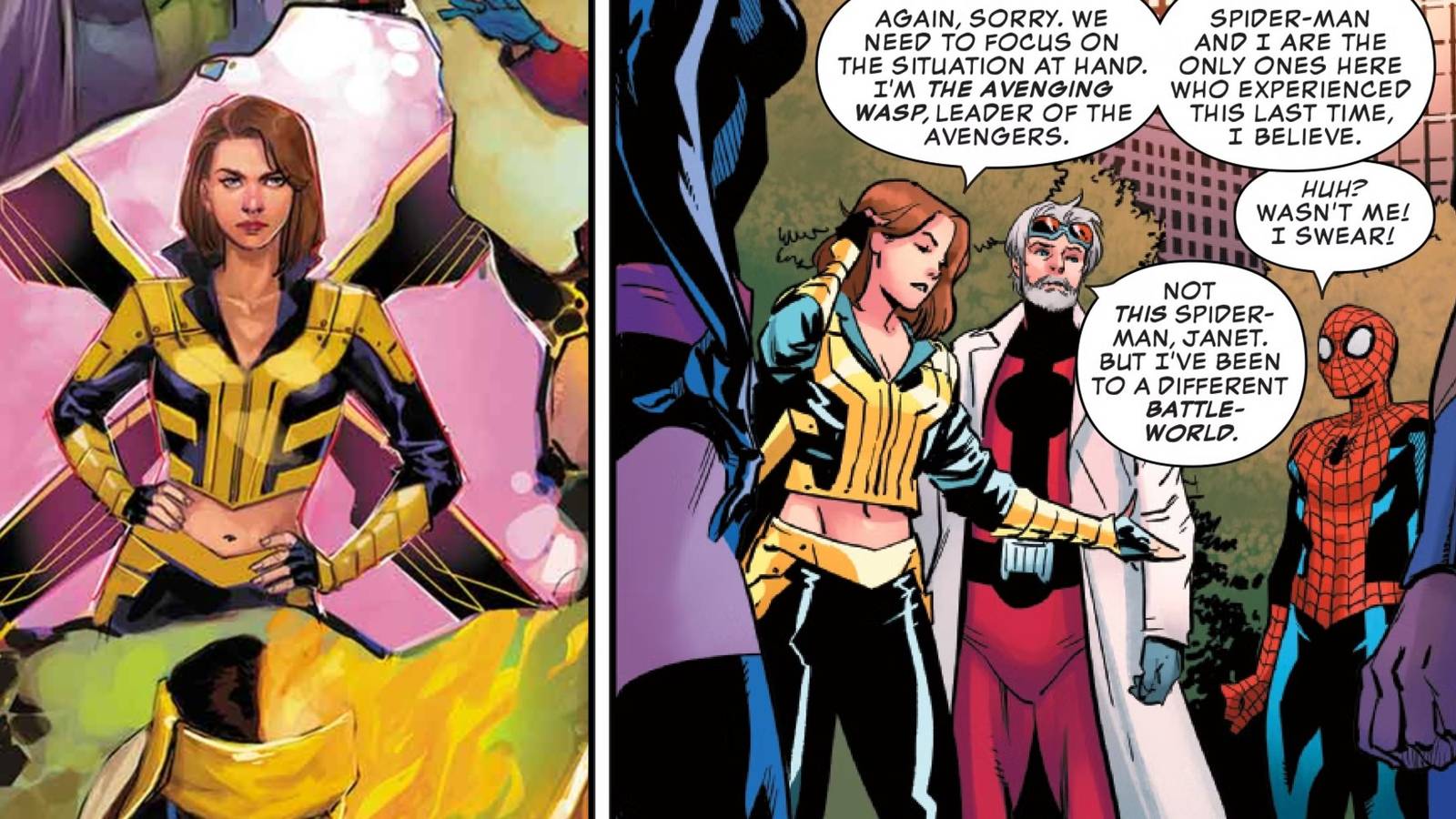 Avenging wasp svela il leader degli avengers su battleworld Avenging wasp svela il leader degli avengers su battleworld