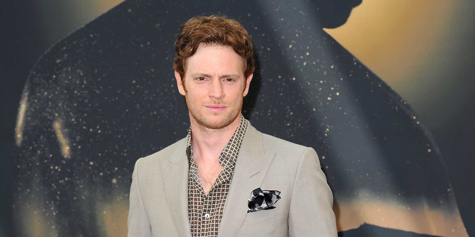 Nick Gehlfuss looking serious on the red carpet
