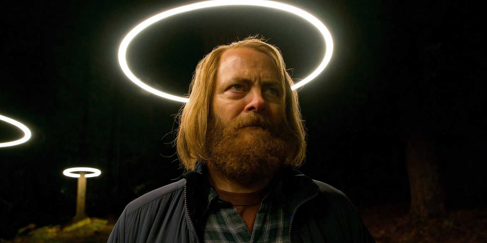 Nick Offerman como floresta nos desenvolvedores de programas de TV