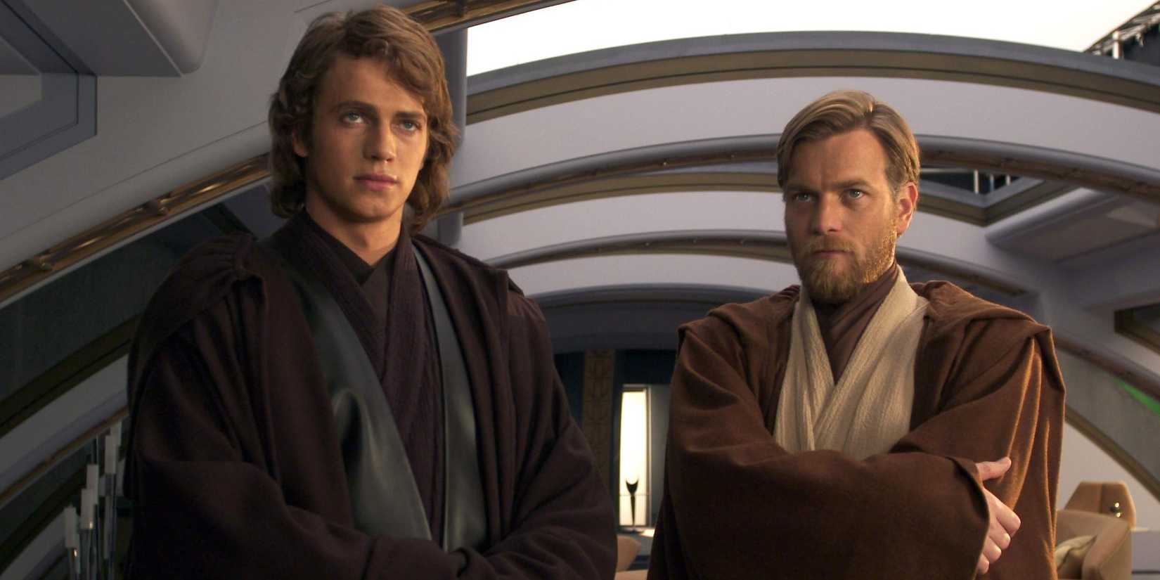 Obi-Wan Kenobi and Anakin Skywalker in Revenge of the Sith