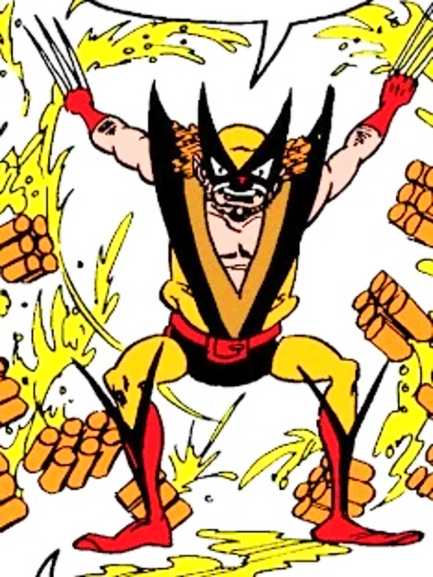 Obnoxio the Clown in disguise as Wolverine