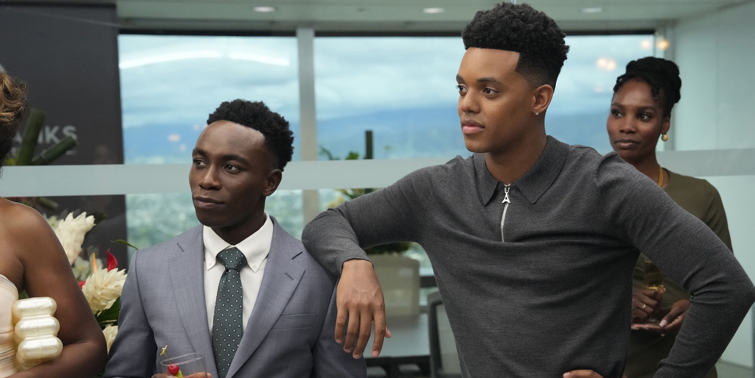 Olly Sholotan e Jabari Banks in Bel-Air
