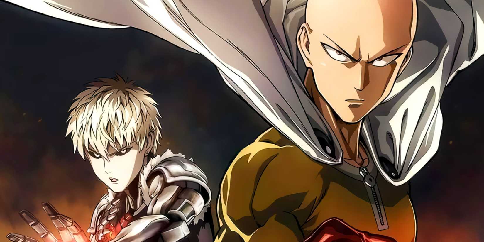 One-Punch Man Saitama and Genos