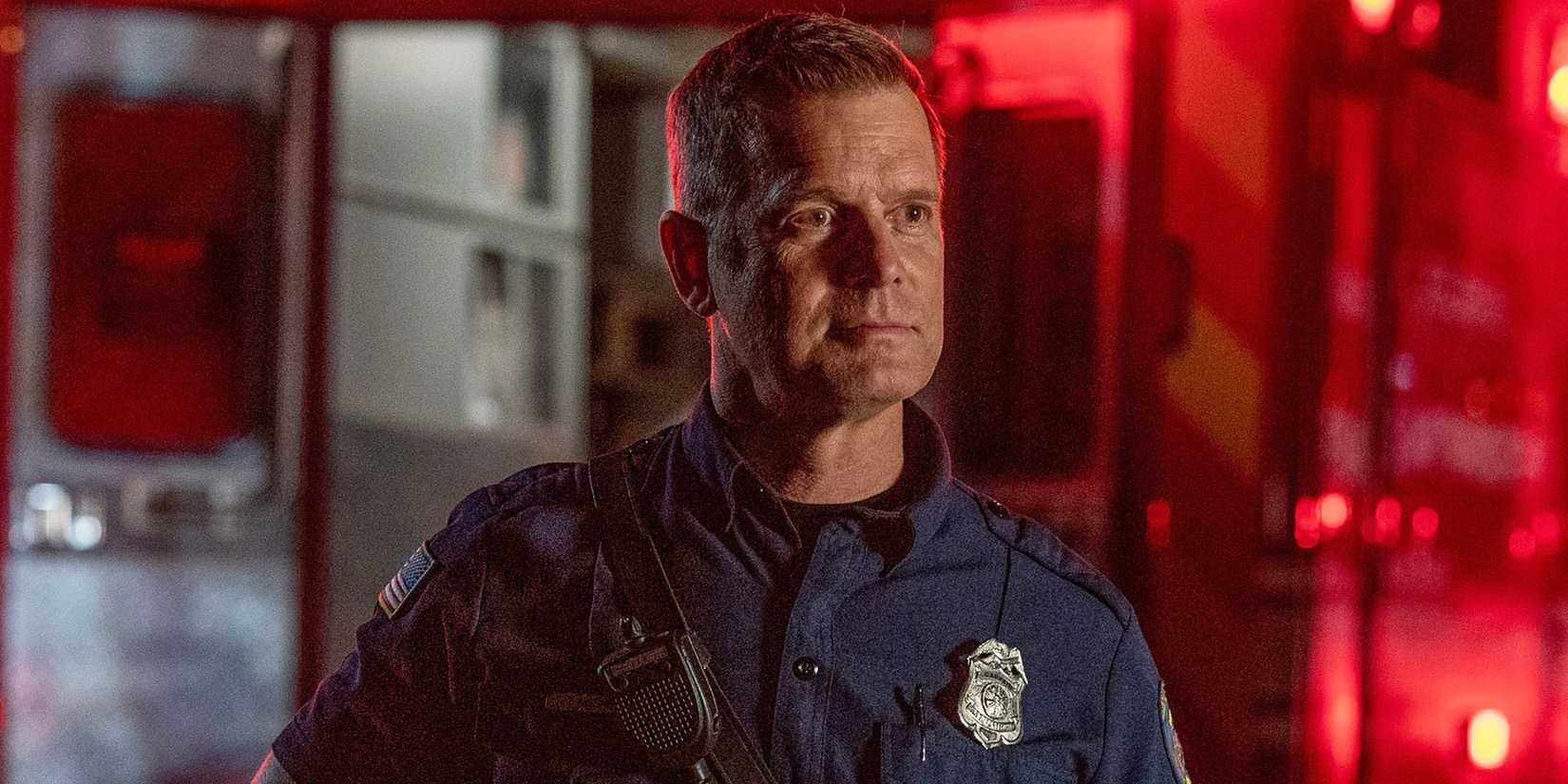 Peter Krause as Captain Bobby Nash in an episode of 9-1-1