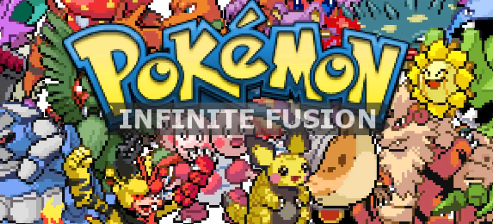 Pokemon Infinite Fusion title with sprites