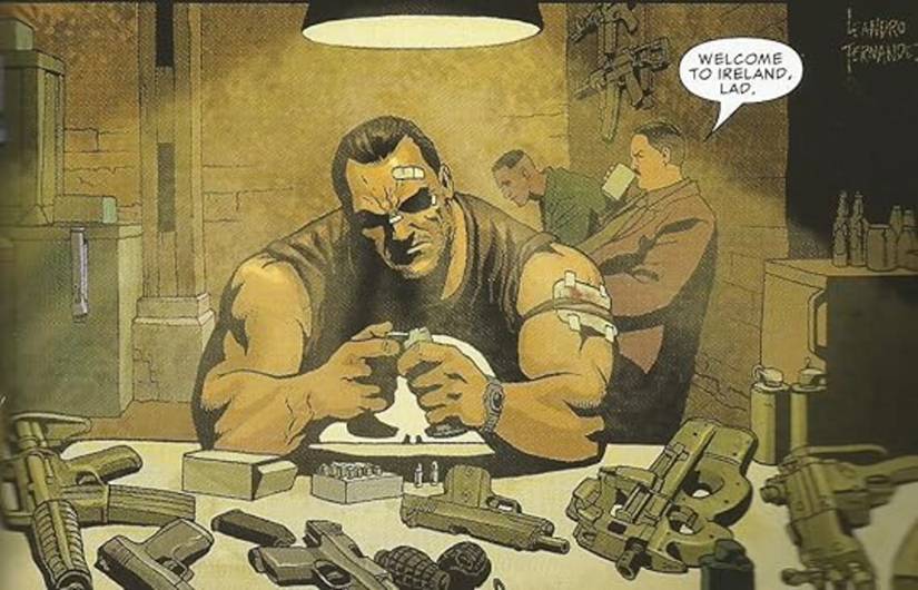 Punisher from the Kitchen Irish storyline
