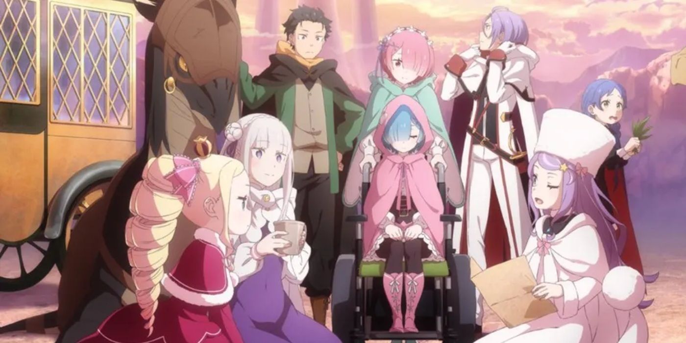 Re Zero Season 4 Anime key visual