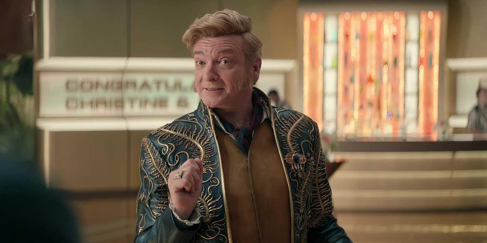 Rhys Darby as Trelane In Star Trek Strange New Worlds