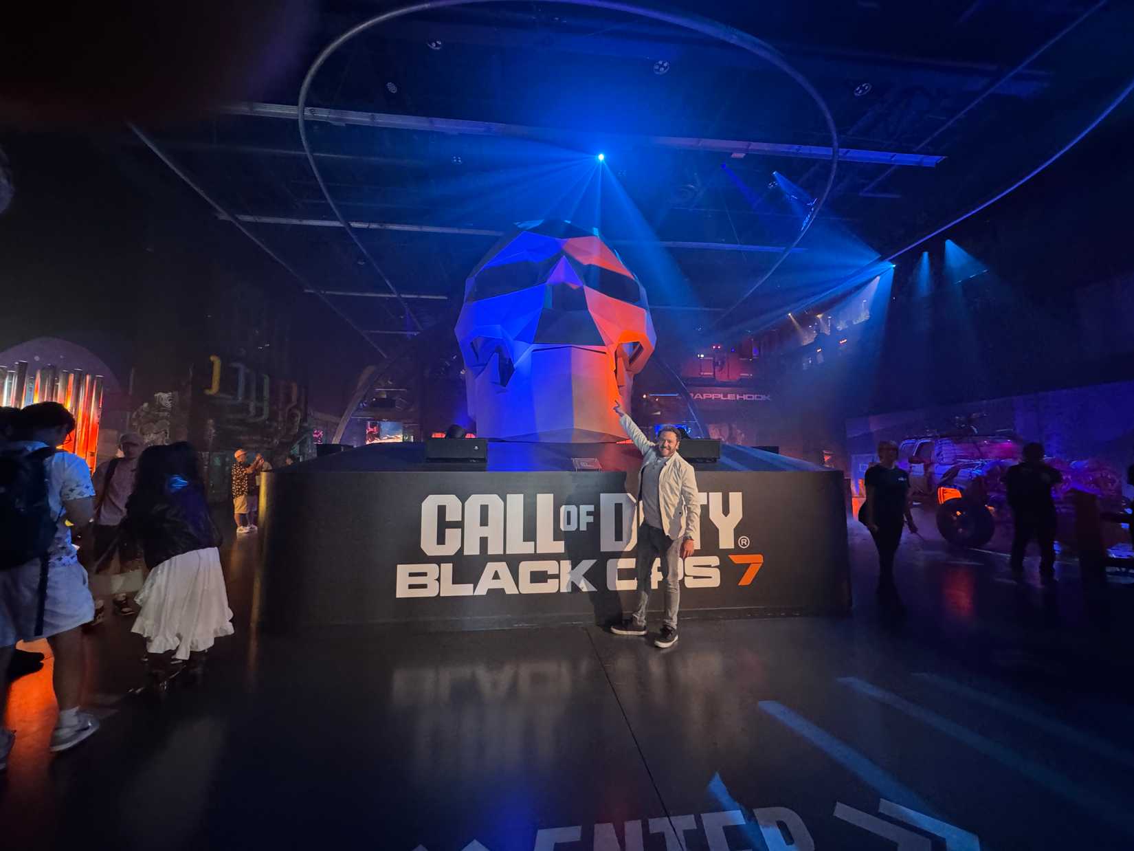 Rob Keyes at Call of Duty NEXT 2025 Area 15 Reception