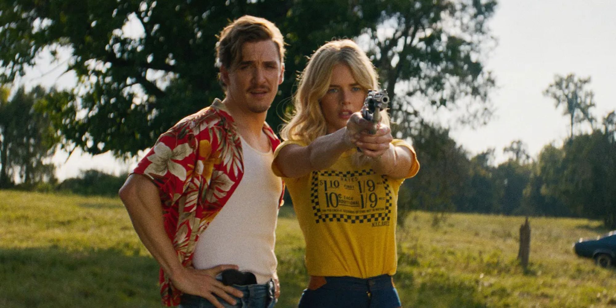 Carolina Caroline Review: Samara Weaving & Kyle Gallner Dazzle In Familiar But Thrilling Bank Robber Story [TIFF]
