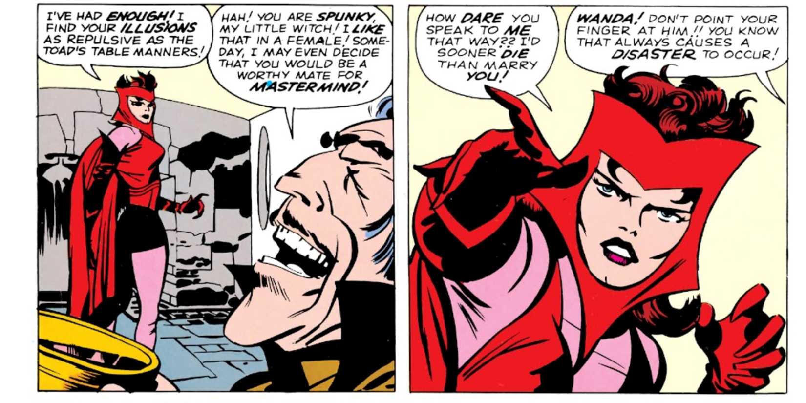 Scarlet Witch makes her comic debut in Uncanny X-Men #4