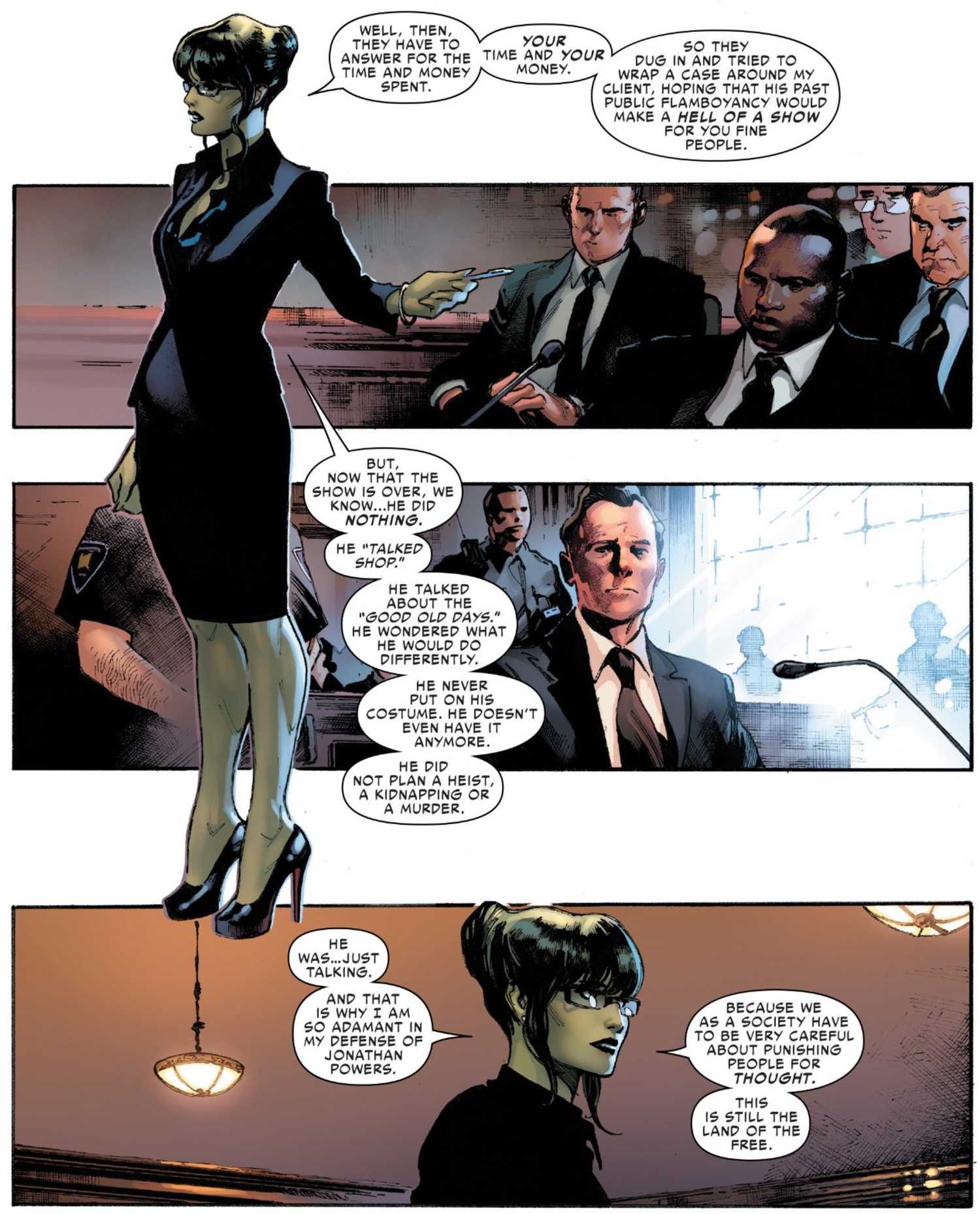 she-hulk killing it in court