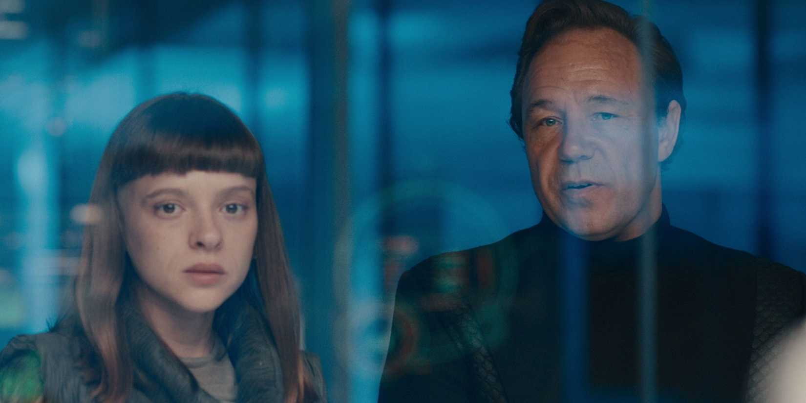 Shira Haas and Stephen Graham in the TV show Bodies