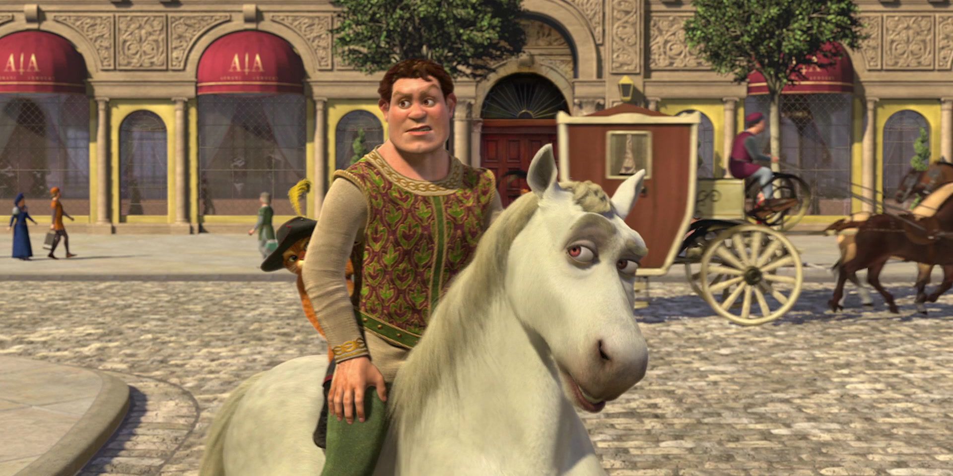 Shrek e Burro em Shrek 2