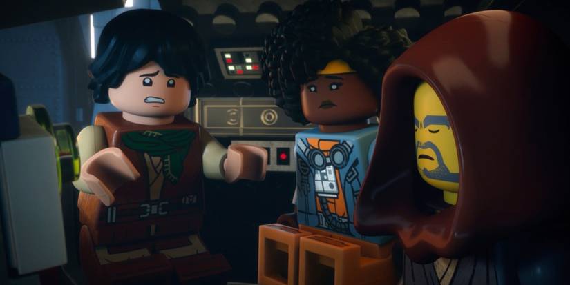 Sig, Yesi, and Jedi Bob in LEGO Star Wars Pieces of the Past