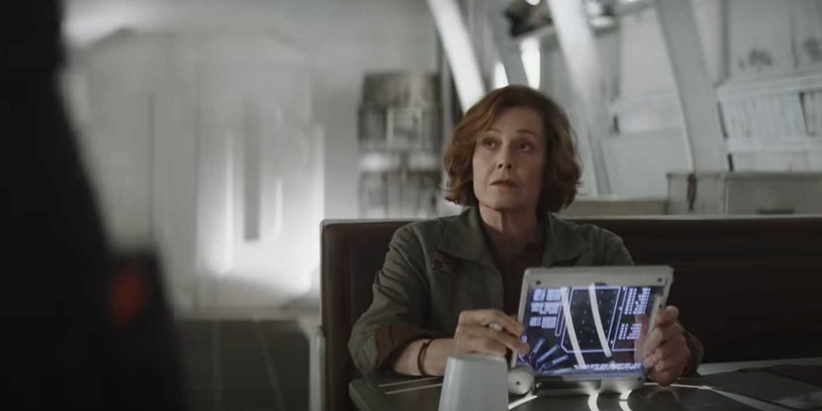 Sigourney Weaver no Mandalorian e Grogu