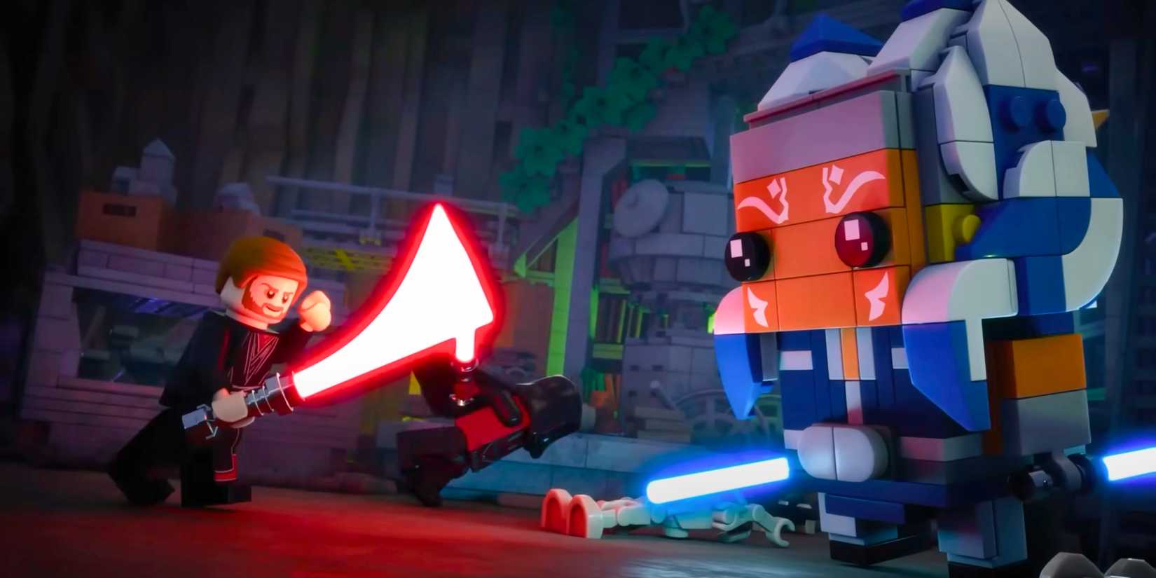 Sith Lord Obi-Wan vs BrickHeadz Ahsoka LEGO Rebuild the Galaxy