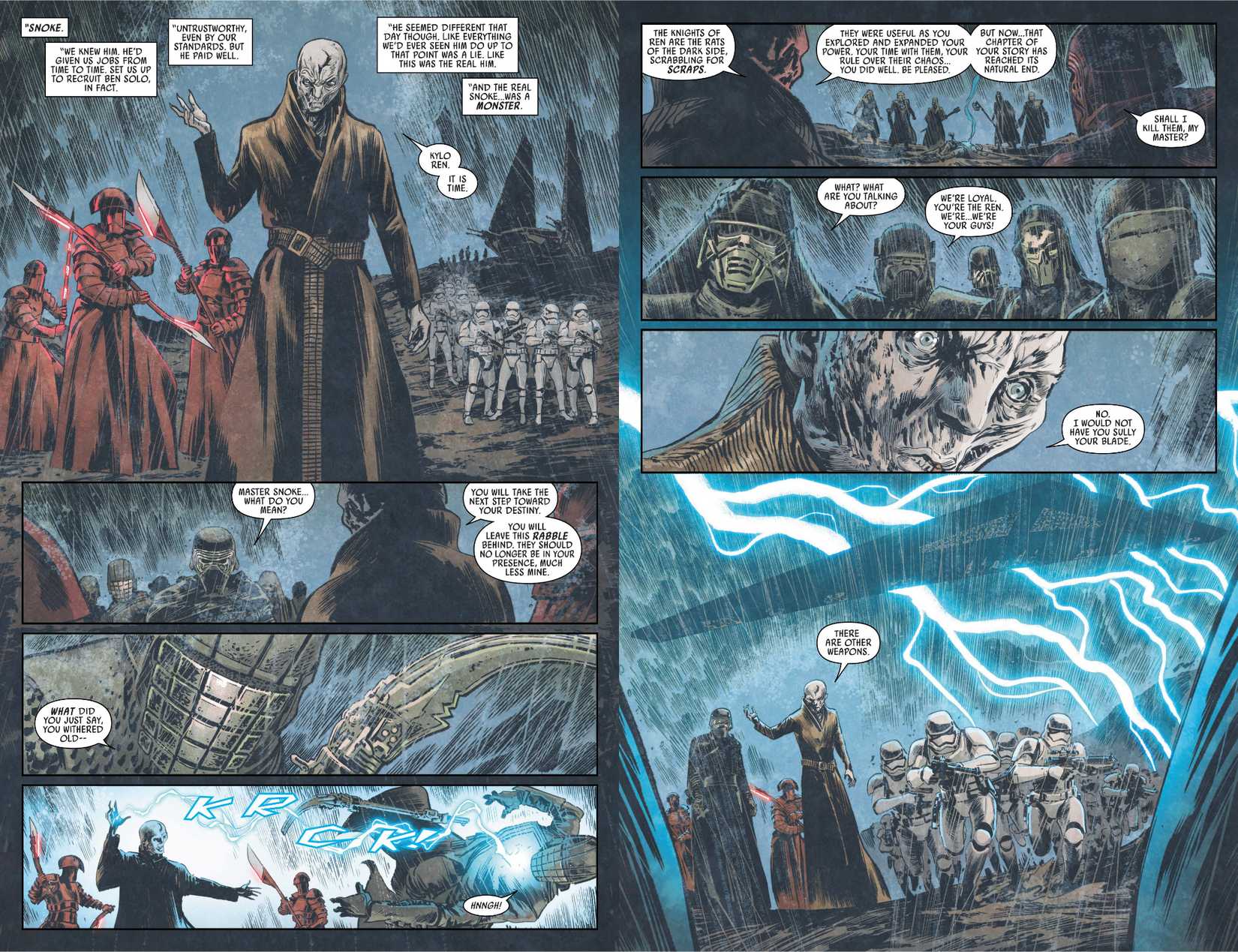 Snoke Order Kylo Ren To Abandon The Knights of Ren