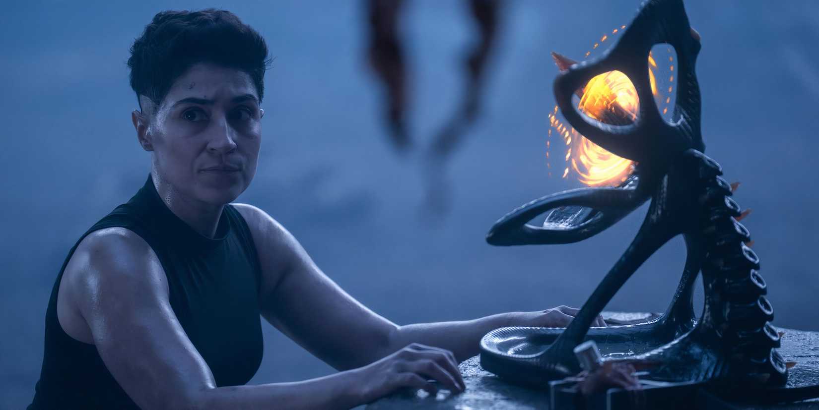 Lt. Erica Ortegas stranded in Star Trek Strange New Worlds